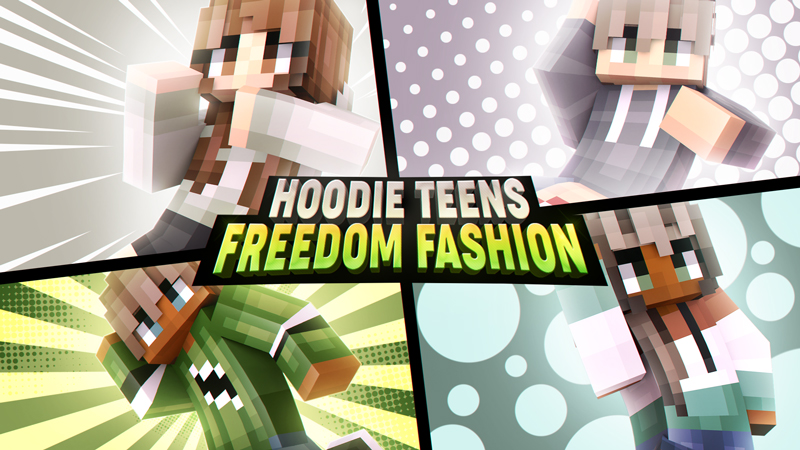 Hoodie Teens Freedom Fashion Key Art