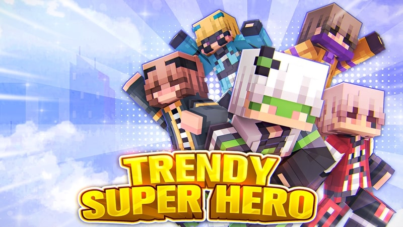 Trendy Super Hero Key Art