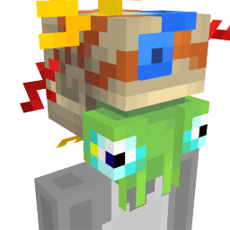 Coral Zombie Nautilus Head on the Minecraft Marketplace by Dots Aglow