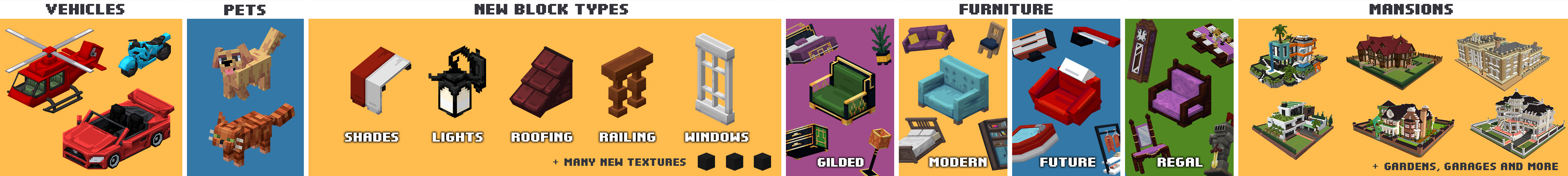 Millionaire Mansions Add-On Panorama