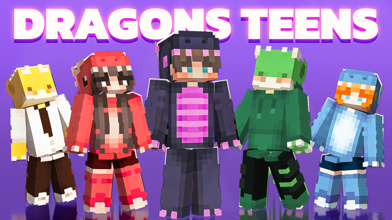 DRAGONS TEENS Key Art