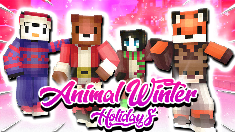 Animal Winter Holidays Key Art