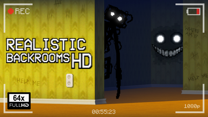 Realistic Backrooms HD Key Art