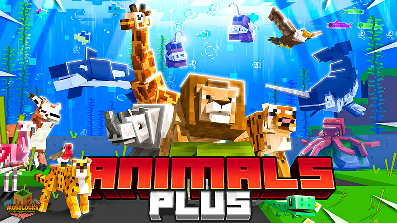 Block Animals in Minecraft Marketplace