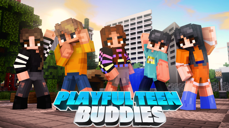 Playful Teen Buddies Key Art