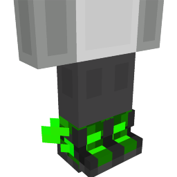 Creeper Fire Sneakers on the Minecraft Marketplace by 57Digital