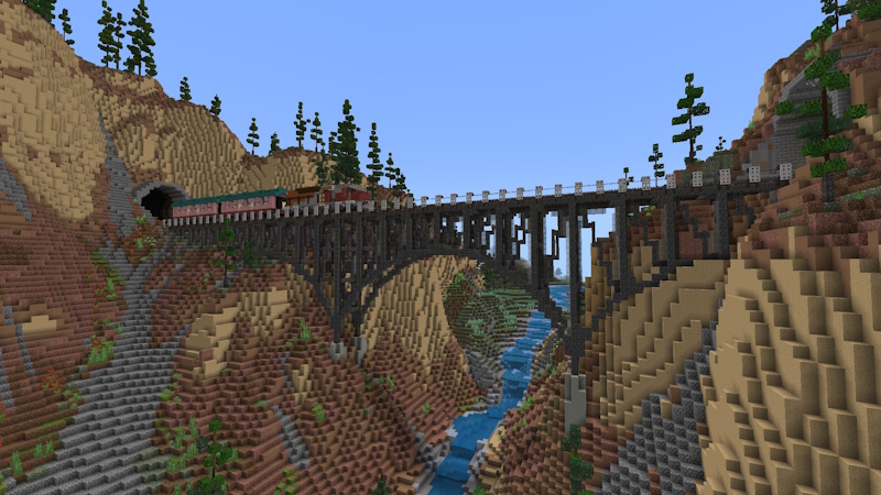 Small Train Village by Lothiredon