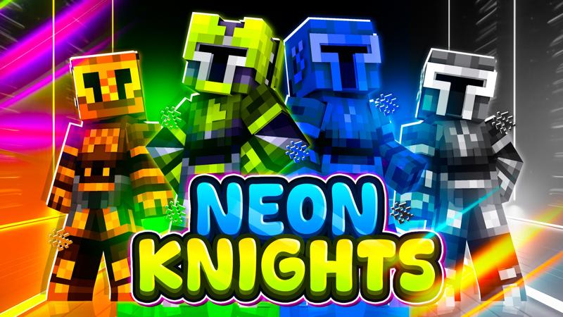 Neon Knights on the Minecraft Marketplace by Builders Horizon