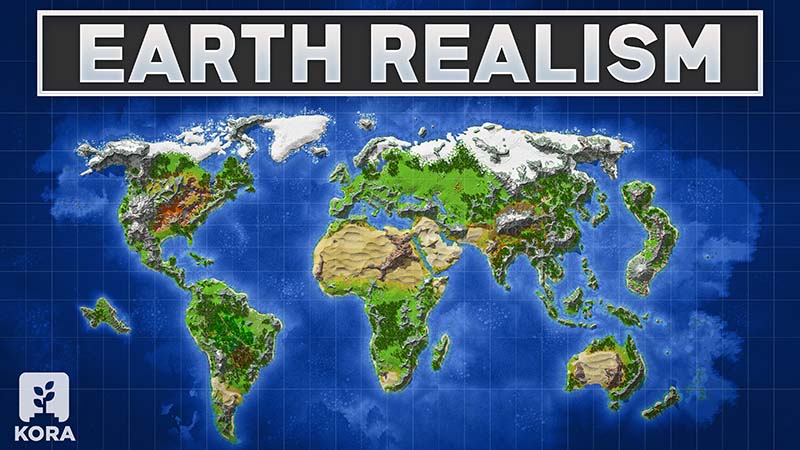 Earth Realism on the Minecraft Marketplace by Kora Studios