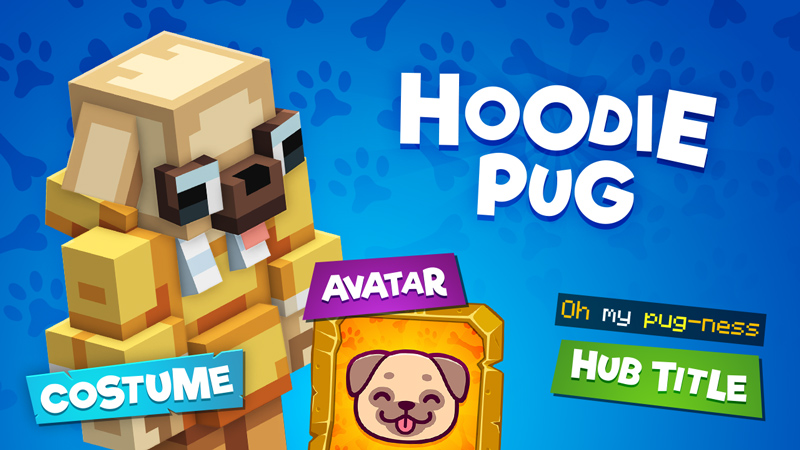 Hoodie Pug Costume Key Art