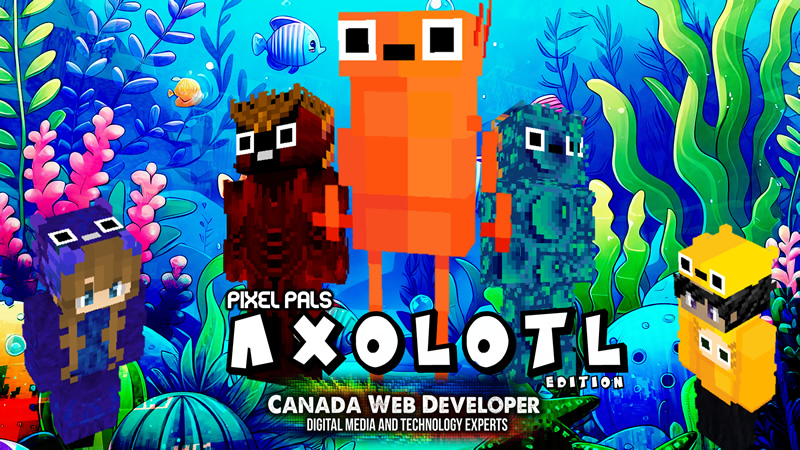 PIXEL PALS: AXOLOTL EDITION