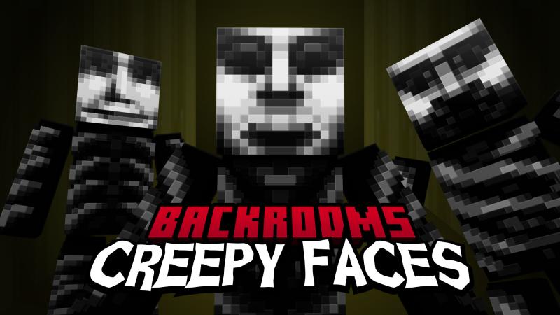 Backrooms Creepy Faces Key Art