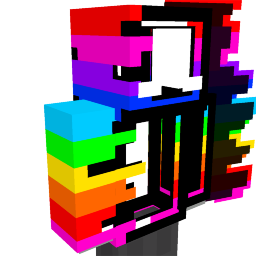Dark Rainbow Outline Suit