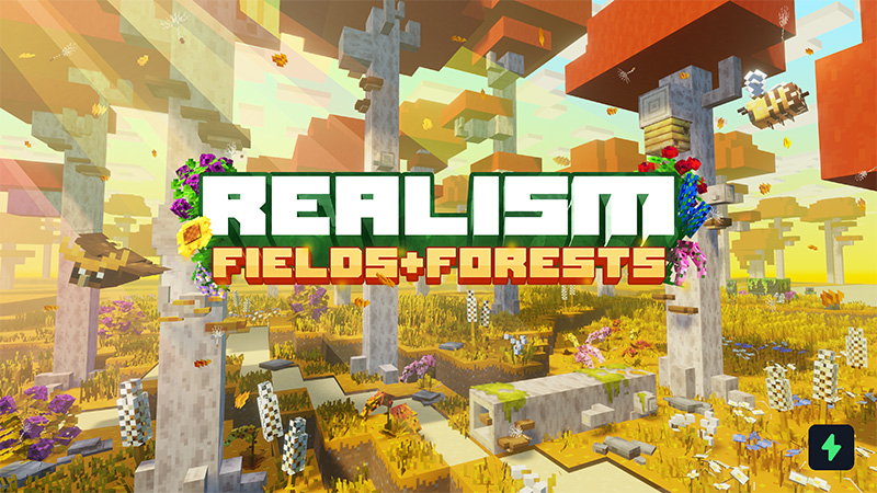 REALISM 1.1 \\ Fields+Forests Key Art