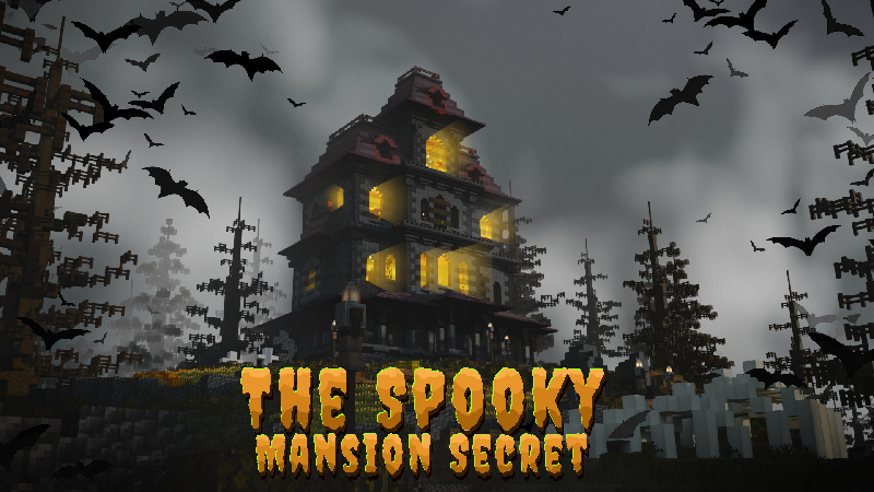 The Spooky Mansion Secret Key Art