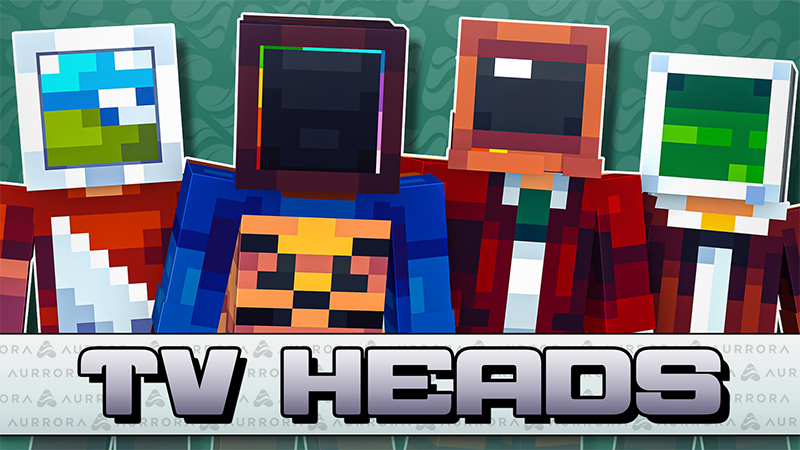 TV Heads on the Minecraft Marketplace by Aurrora
