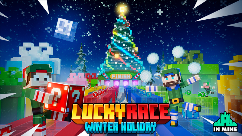 Lucky Race Winter Holiday Key Art