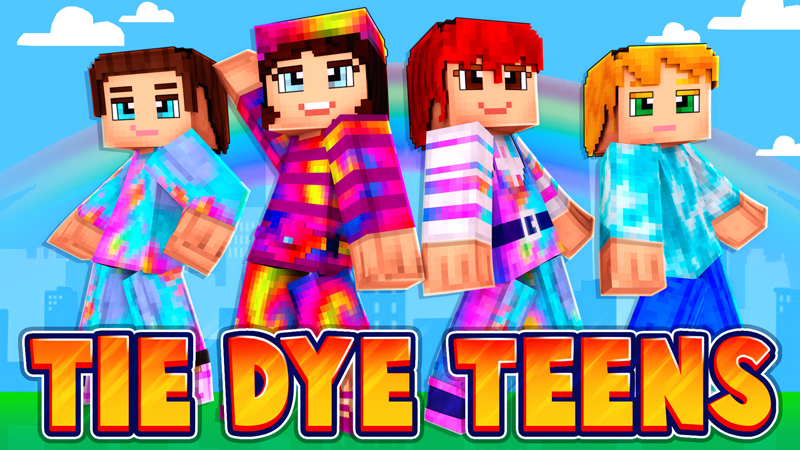 Tie-Dye Teens Key Art