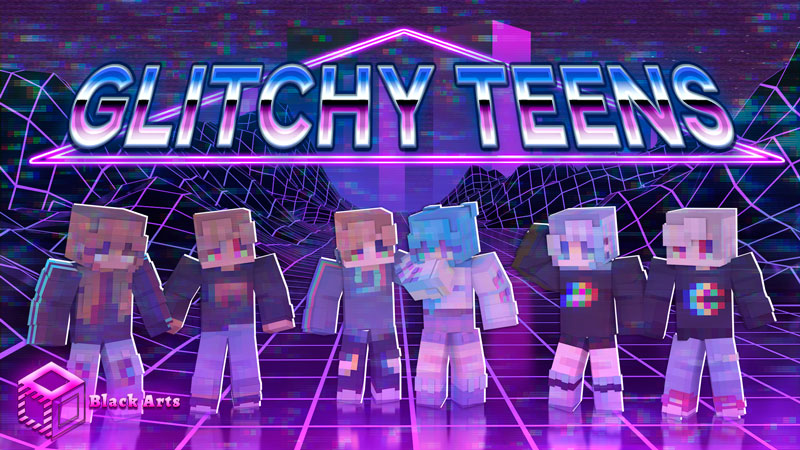 Glitchy Teens Key Art