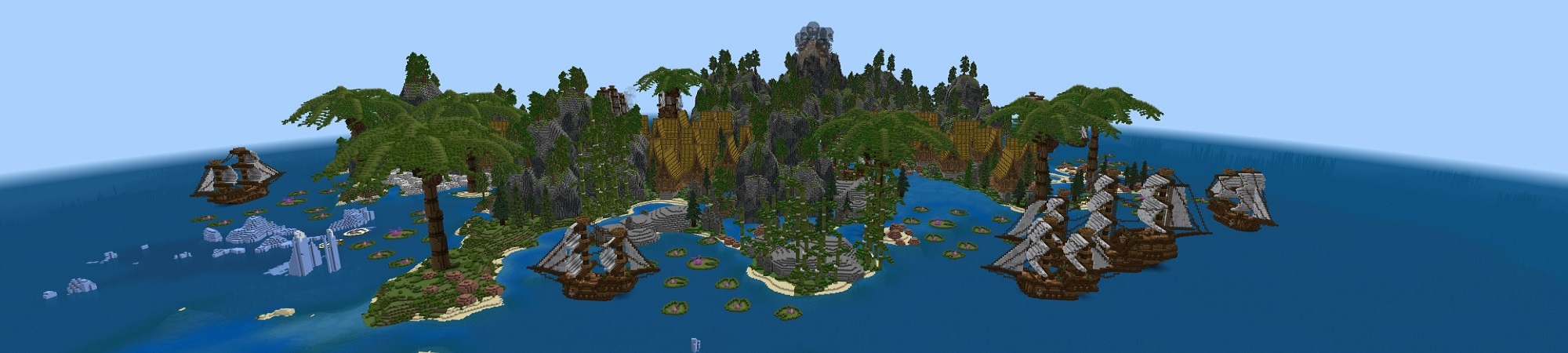 Pirate Island Panorama