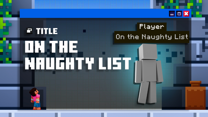 "On the Naughty List" Title