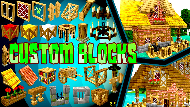 Custom Blocks Key Art