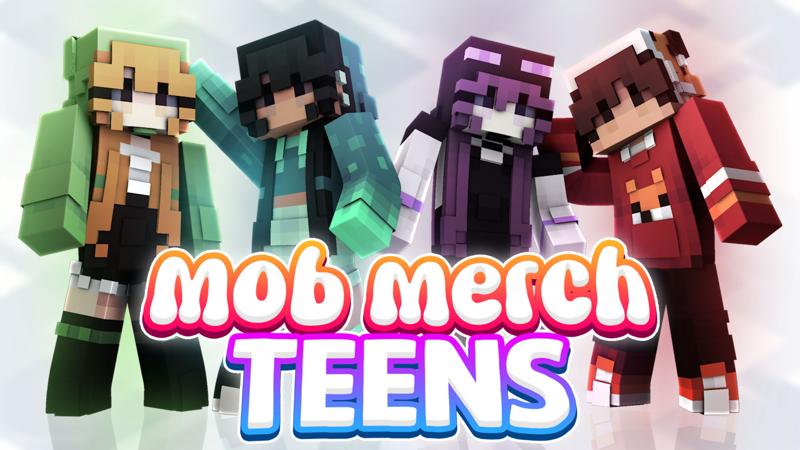 Mob Merch Teens on the Minecraft Marketplace by CubeCraft Games