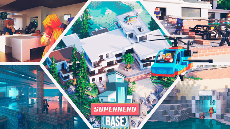 Superhero Base Key Art