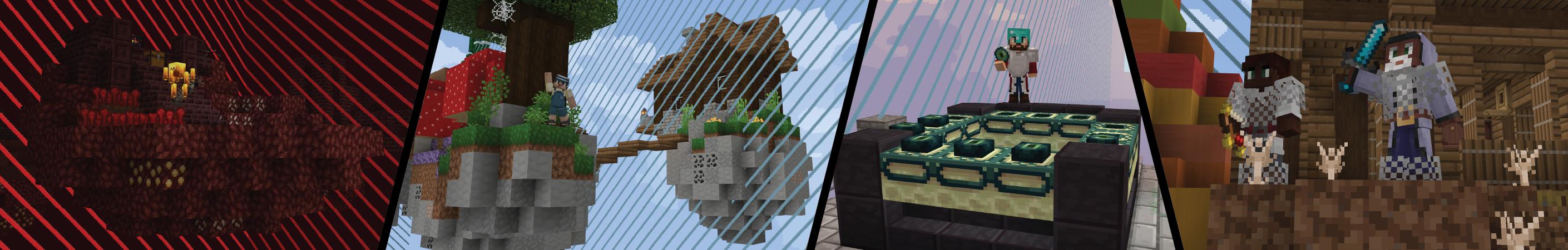 Skyblock Expanding Border Panorama