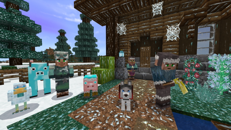Winter Craft - Frozen Textures Screenshot #5