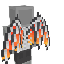Flaming Skelly Wings