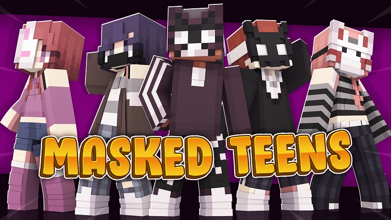 Masked Teens Key Art