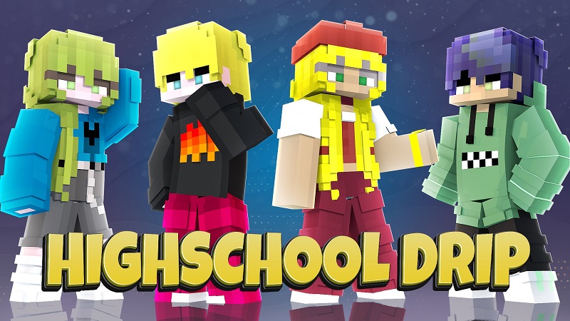 High School Drip Key Art