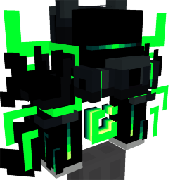 Sci-Fi Dark Cyber Hacker Green Suit on the Minecraft Marketplace by Diveblocks