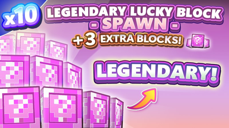 [STEAL A MOB] 10x Legendary Lucky Block Spawn