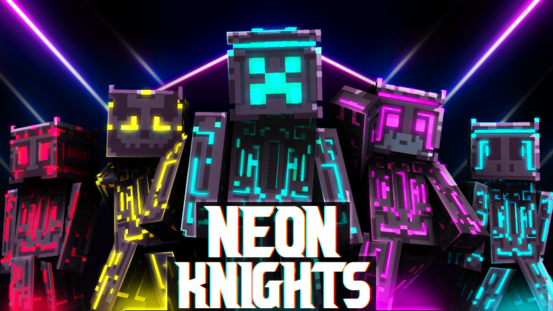 Neon Knights Key Art