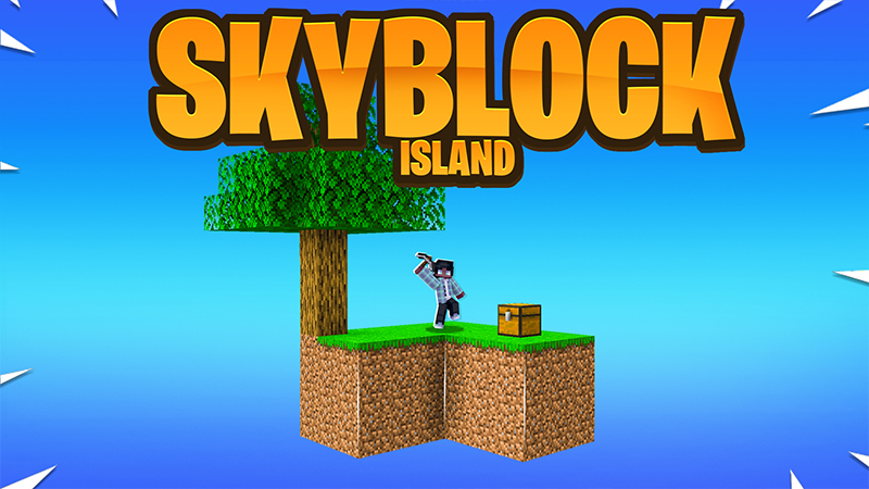 Skyblock Island Key Art