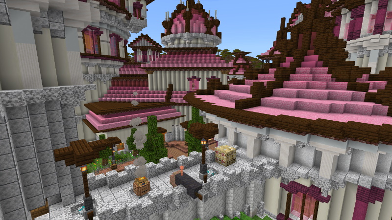 Pretty Pink Castle by 4KS Studios