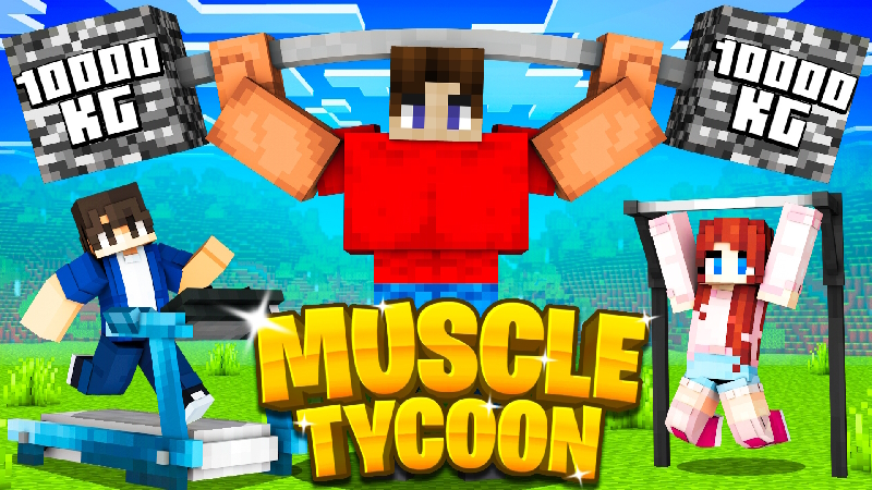 Muscle Tycoon Key Art