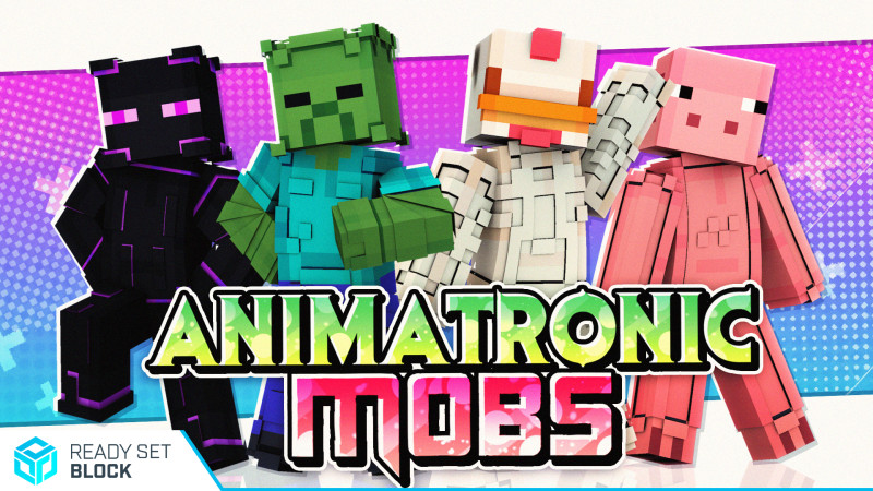 Animatronic Mobs Key Art