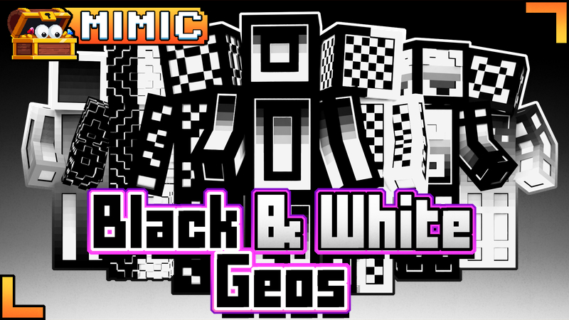 Black & White Geos Key Art