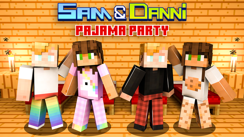 Sam & Danni - Pajama Party Key Art