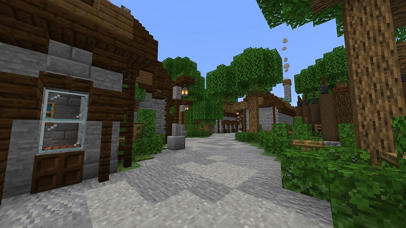 Wooden Village by Diamond Studios