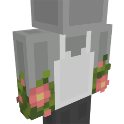 Pink Flower Gloves on the Minecraft Marketplace by CupcakeBrianna