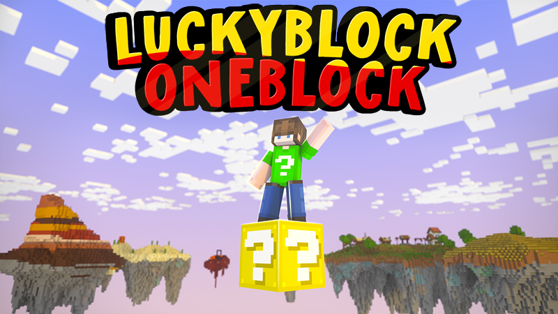 Luckyblock Oneblock Key Art