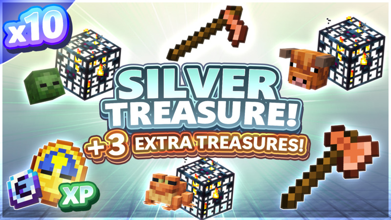 [BedWars SMP] 10x Silver Treasure [+3 FREE]