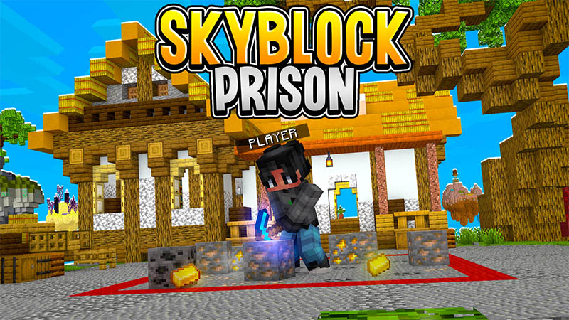 Skyblock Prison Key Art