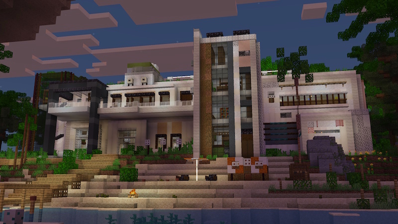 Redstone Mansion by Pixell Studio