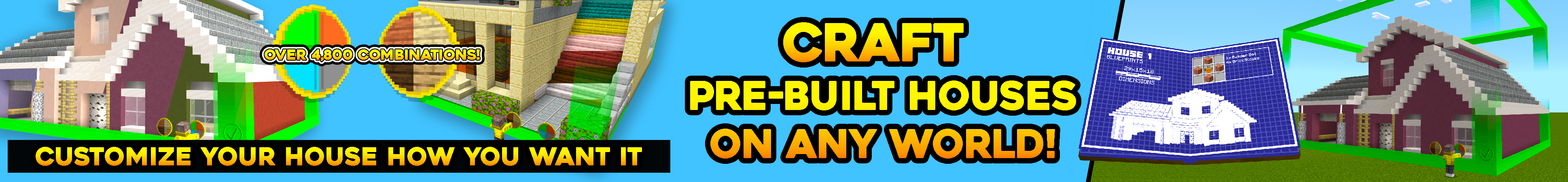 Craftable Houses Add-On Panorama