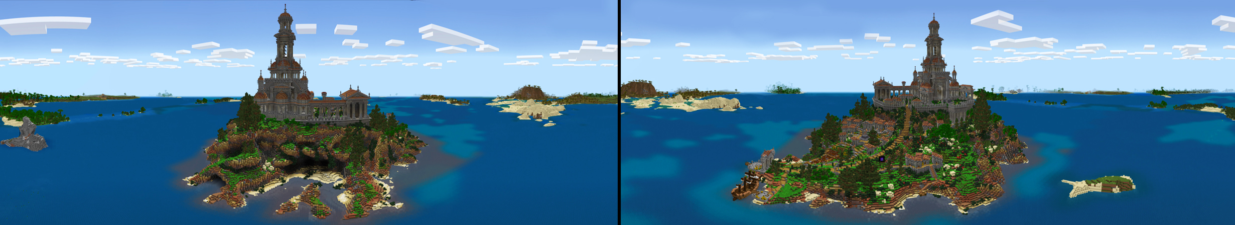 Roman Survival Island Panorama